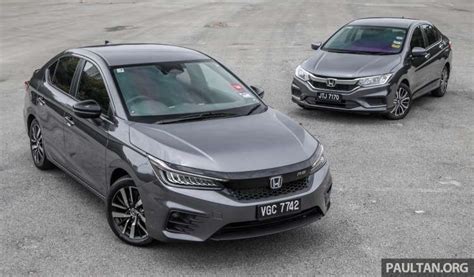 Honda City 2021 vs 2020 .